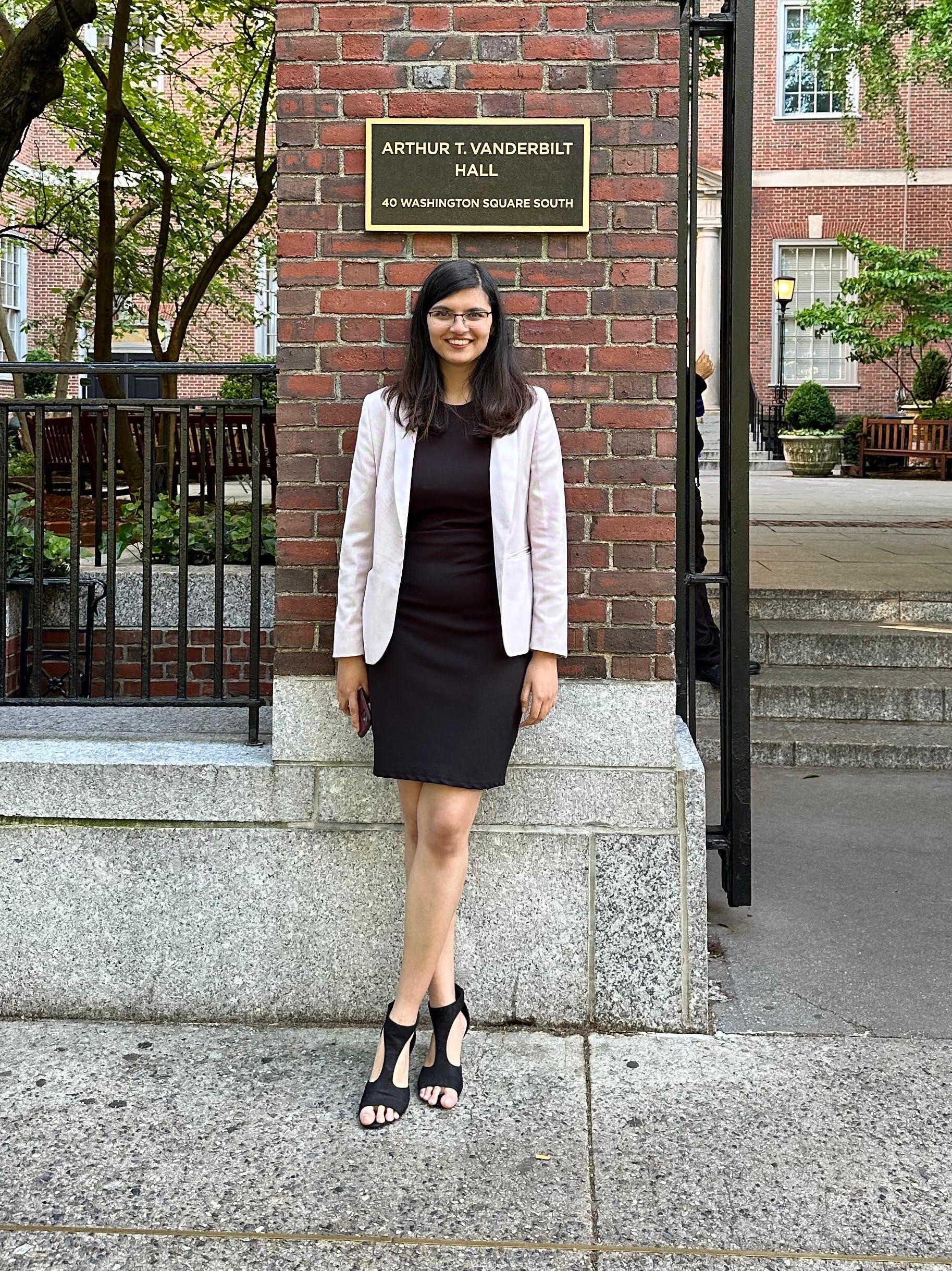 Abhishree Manikantan at NYU School of Law